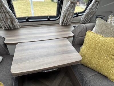 2026 Coachman VIP 545 caravan extendable table